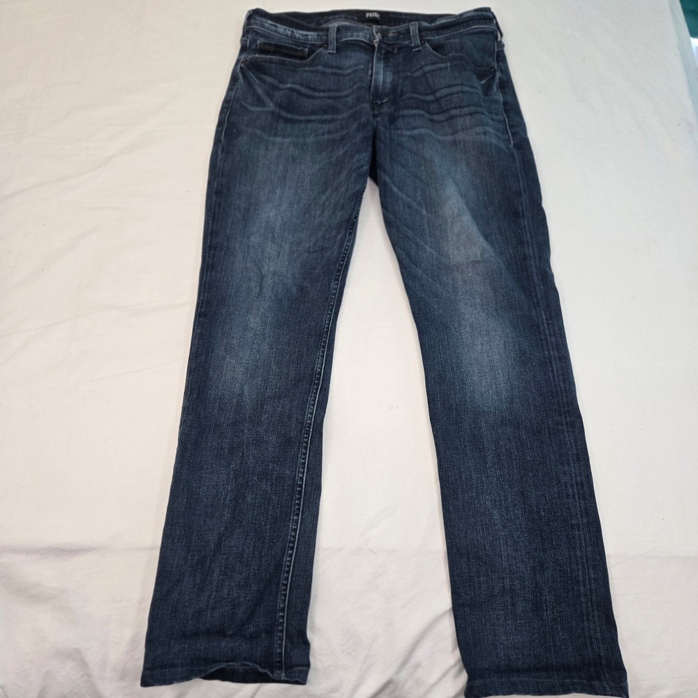 Paige Federal Roarke Men's Jeans 33 Blue Denim Straight Leg Premium Casual 33x30